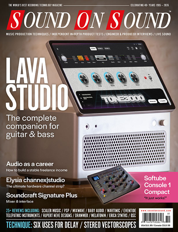 Sound On Sound, October 2026